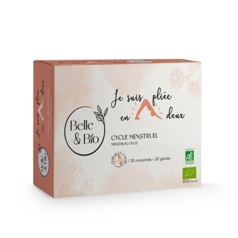 Belle&Bio Organic Menstruel Cycle - 30 Capsule (pentru sindromul premenstrual)